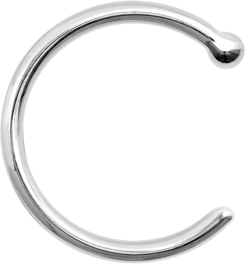 Body Candy Nose Hoops 14k Gold 18 Gauge 5/16 Nose Rings - Image 1